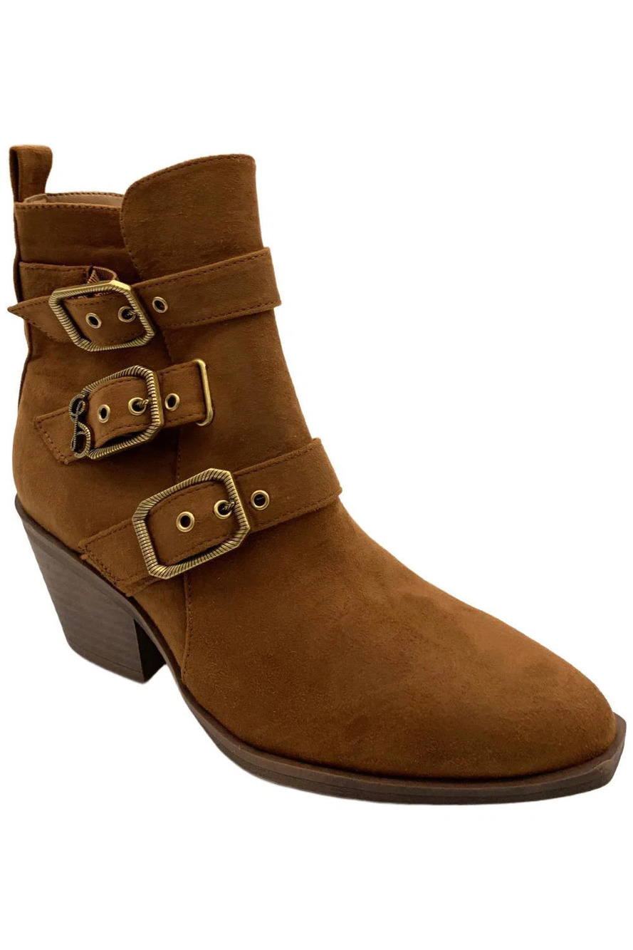 Sam and Libby Women's Finnley Ankle Boot Brown - Medium